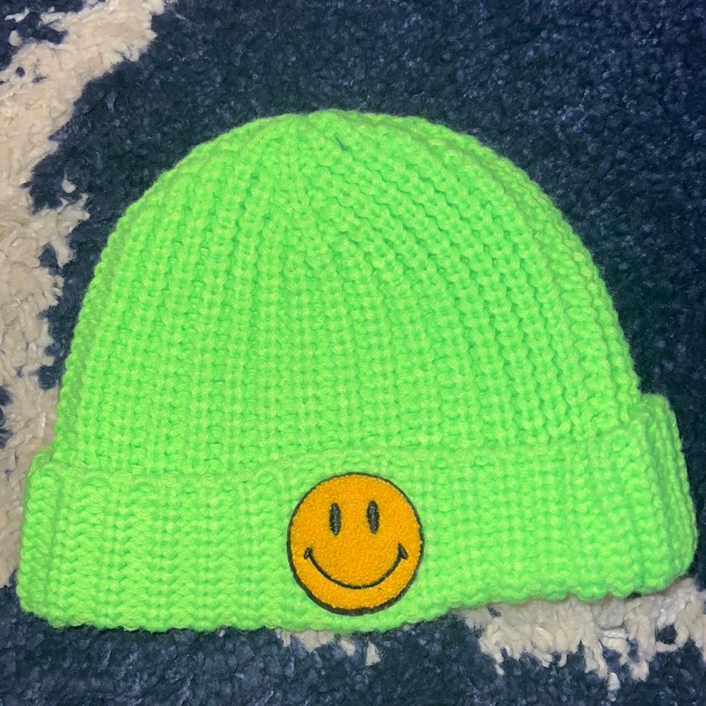 Chinatown Market Neon Green Knitted Beanie